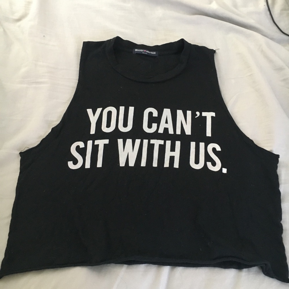 you can’t sit with us tank